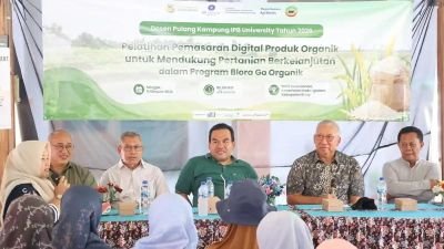 Bupati Arief Rohman Perluas Pasar Beras Organik dengan Gandeng IPB dan BUMN