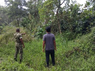 Cegah Karhutla Sejak Dini, Babinsa Limbungan Bersama MPA Sisir Sejumlah Wilayah Rumbai Timur