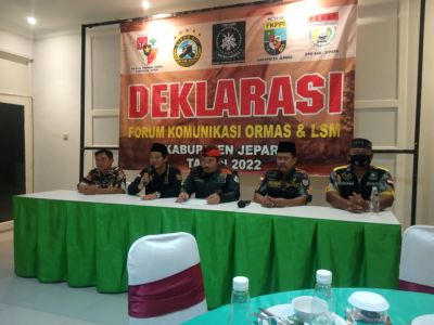 Deklarasi Forum Komunikasi Ormas dan LSM Kabupaten Jepara Tahun 2022