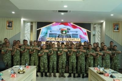 Kodam XIX/Tuanku Tambusai Perkuat Data Wilayah Pertahanan, Susun Peta Skala 1:50.000