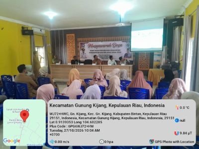 Kopka Heru Sutradi Hadiri Musyawarah Desa Penetapan APBDes Perubahan TA 2026 Desa Gunung Kijang