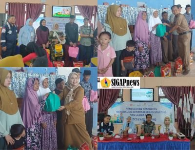 Penyuluhan Kesehatan dari Puskesmas bersama Medco E&P Lematang di Desa Sumaja Makmur dan Bangun Sari