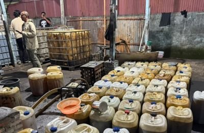 Polisi Grebek Gudang BBM Subsidi di Kandis, Dua Orang Jadi Tersangka